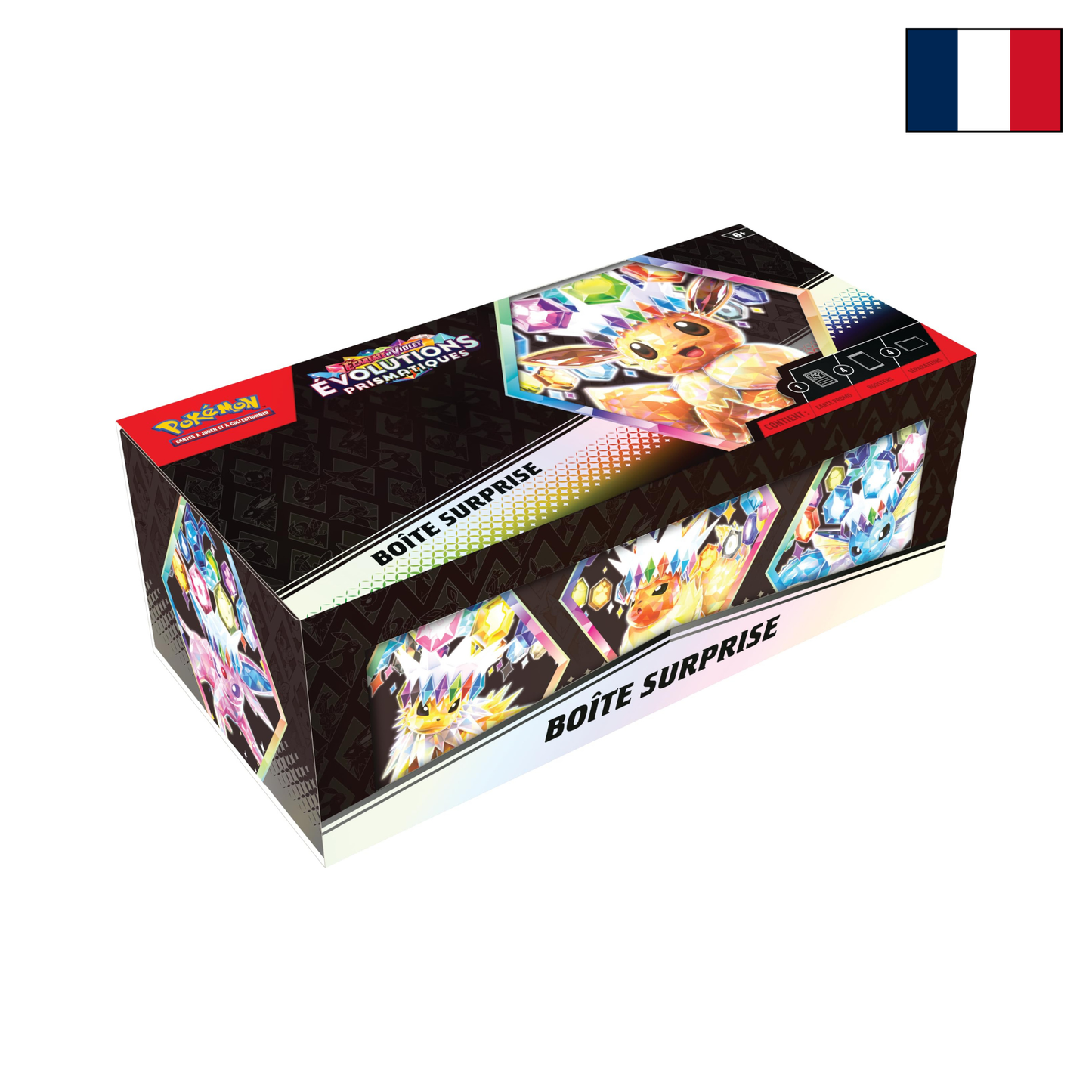 Boite Surprise Évolutions Prismatiques (EV8.5) - FR