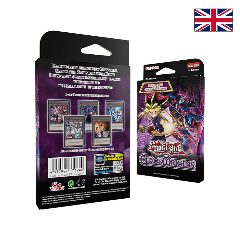 Pack de 3 Boosters Chaos Origins - EN