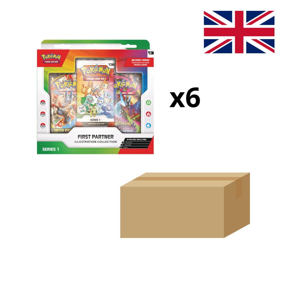 Case x6 First Partner Illustration Collection Series 1 - UK
