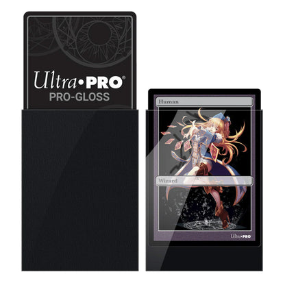 60 Sleeves Noires Perfect Fit Slim Size - Ultra Pro