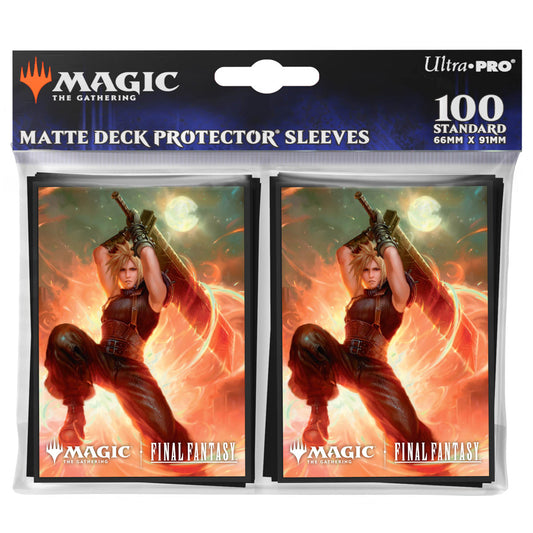 100 Sleeves Cloud - Magic: The Gathering Final Fantasy