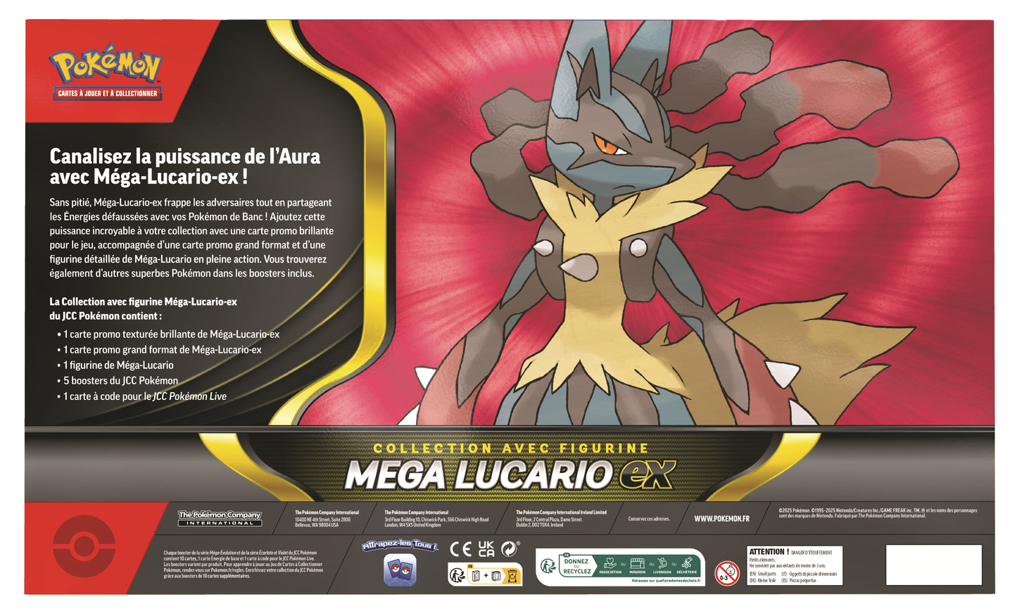 Collection Figurine Méga-Lucario-ex - FR