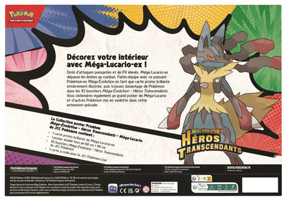 Collection Poster Premium ME2.5 Méga-Lucario - FR
