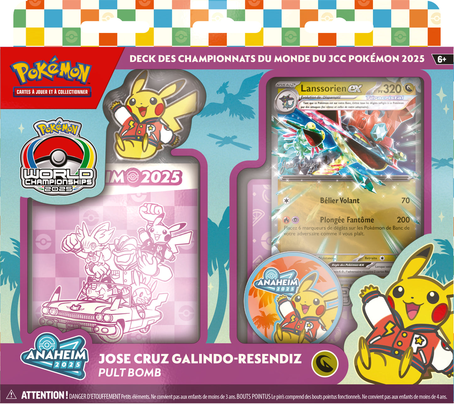 Decks des Championnats du Monde du JCC Pokémon 2025