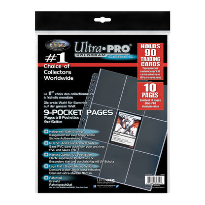 10 Pages Platinum Hologram Series - Ultra Pro