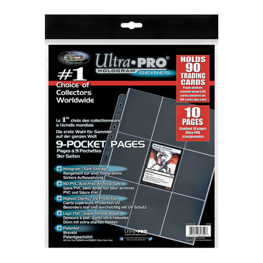 10 Pages Platinum Hologram Series - Ultra Pro