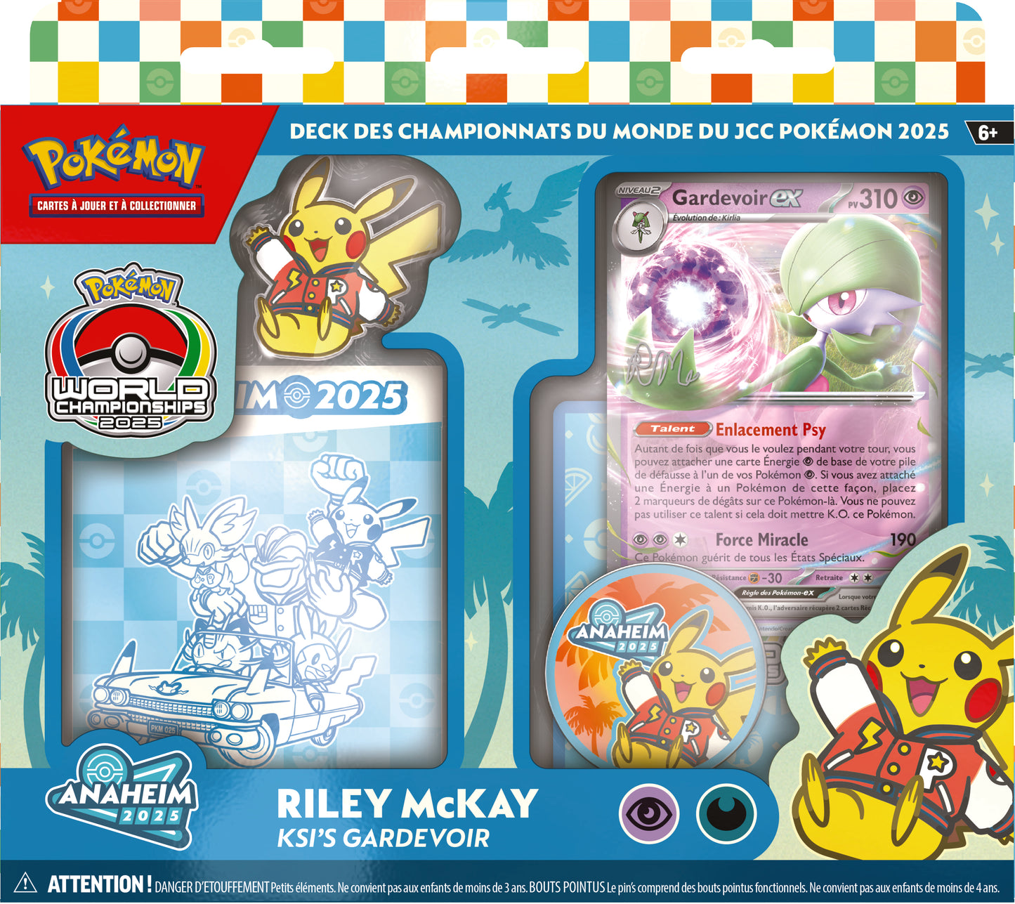 Decks des Championnats du Monde du JCC Pokémon 2025