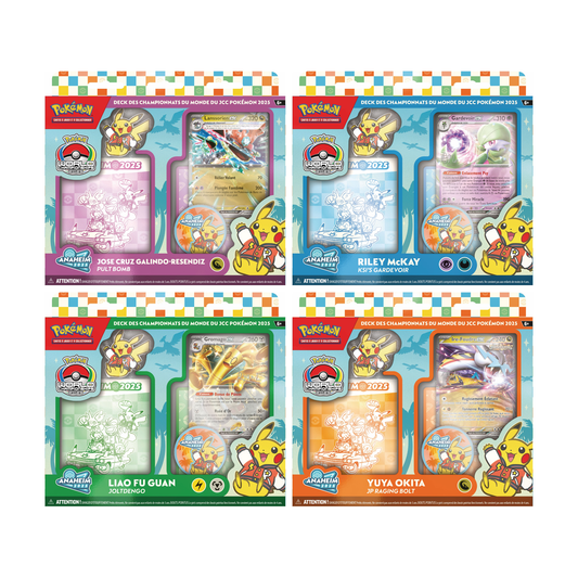 Decks des Championnats du Monde du JCC Pokémon 2025