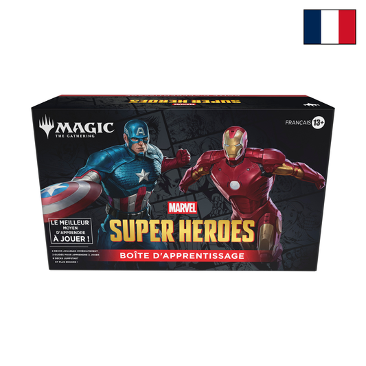 Boîte d’apprentissage Marvel Super Heroes - FR