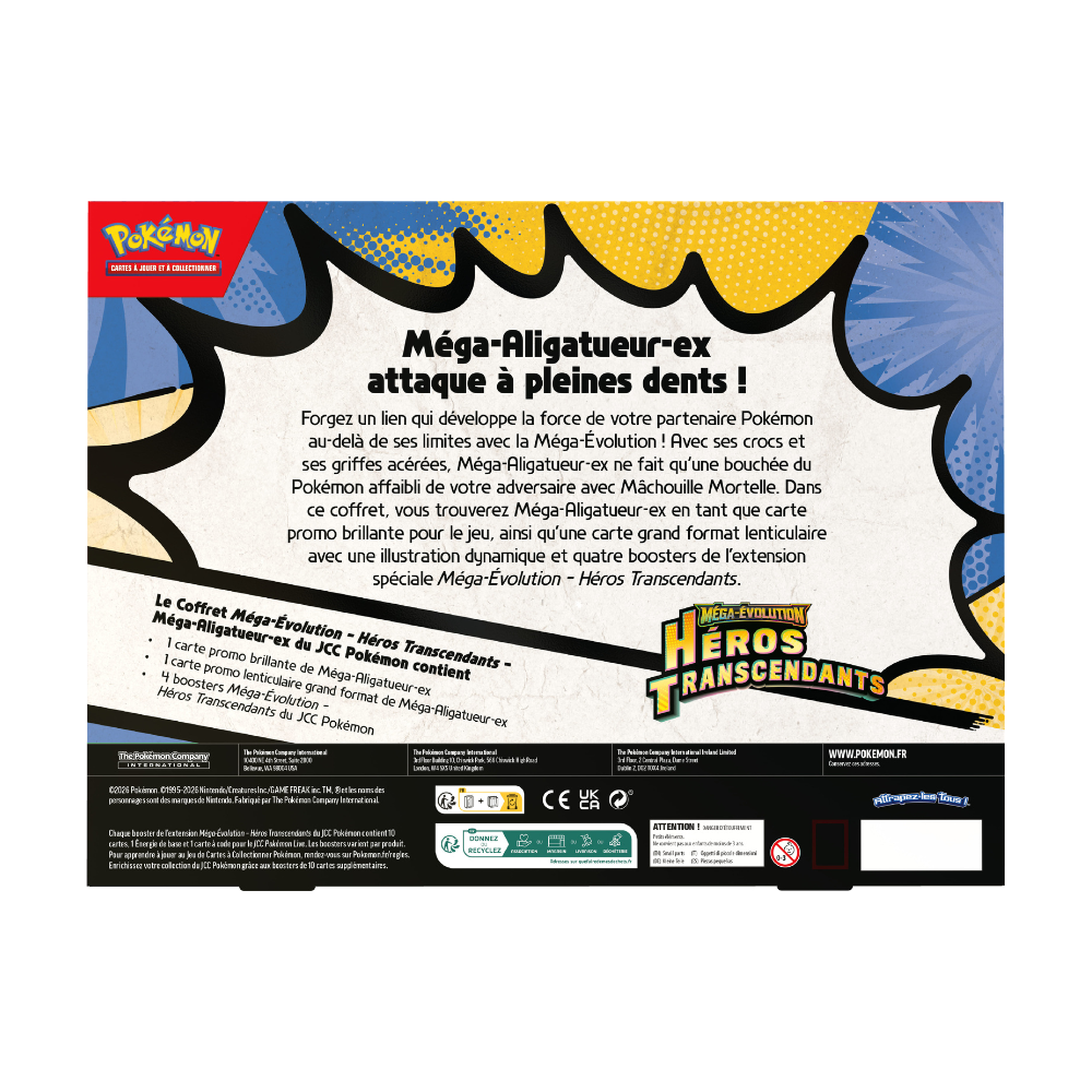 Coffret Méga-Aligatueur ex (ME2.5) - FR