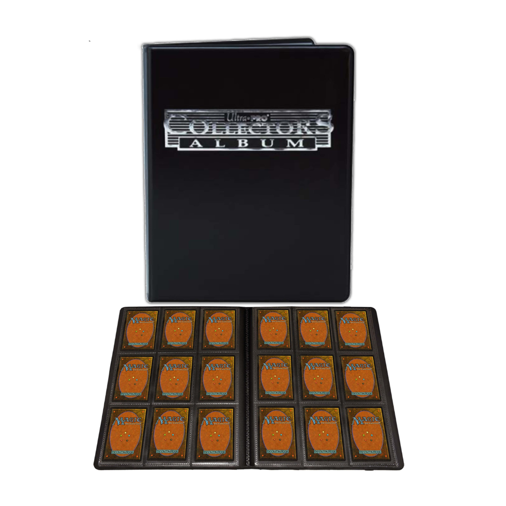 Portfolio à 9 Pochettes Noir - Ultra Pro