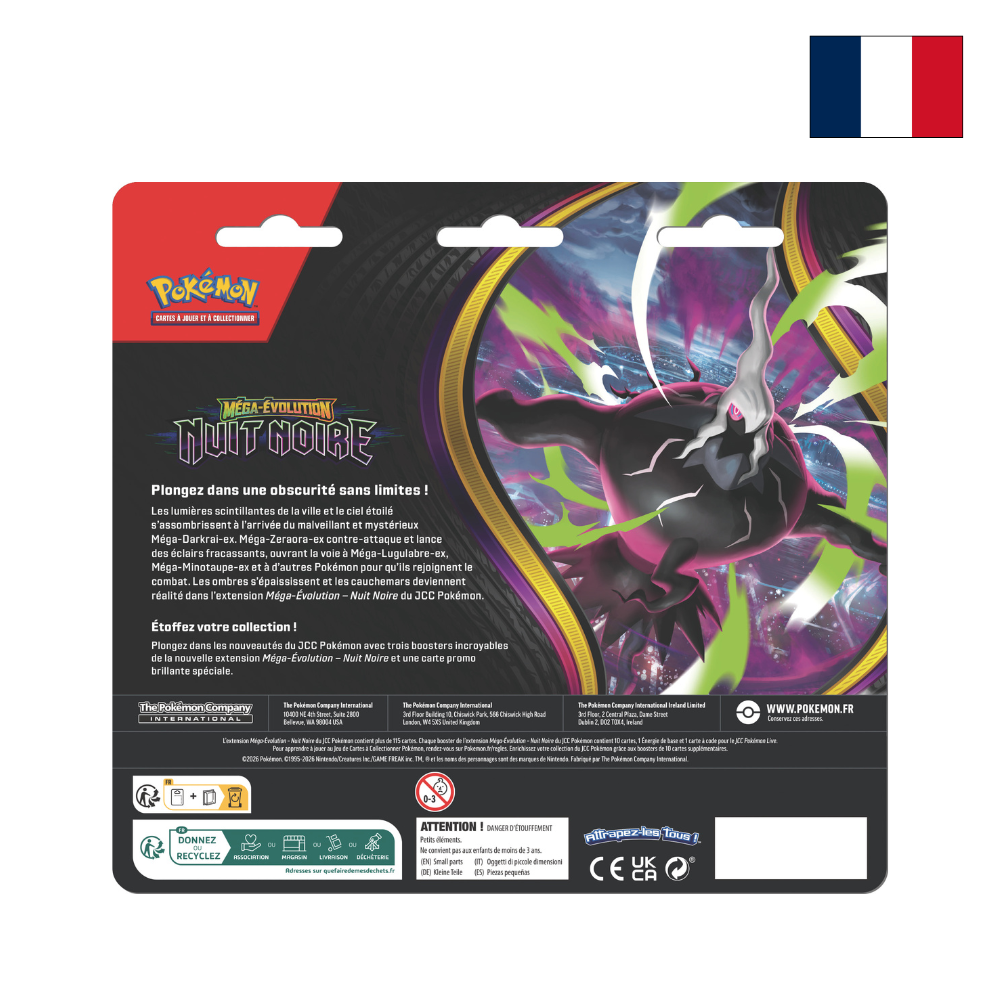 Tripack Nuit Noire (ME05) - FR