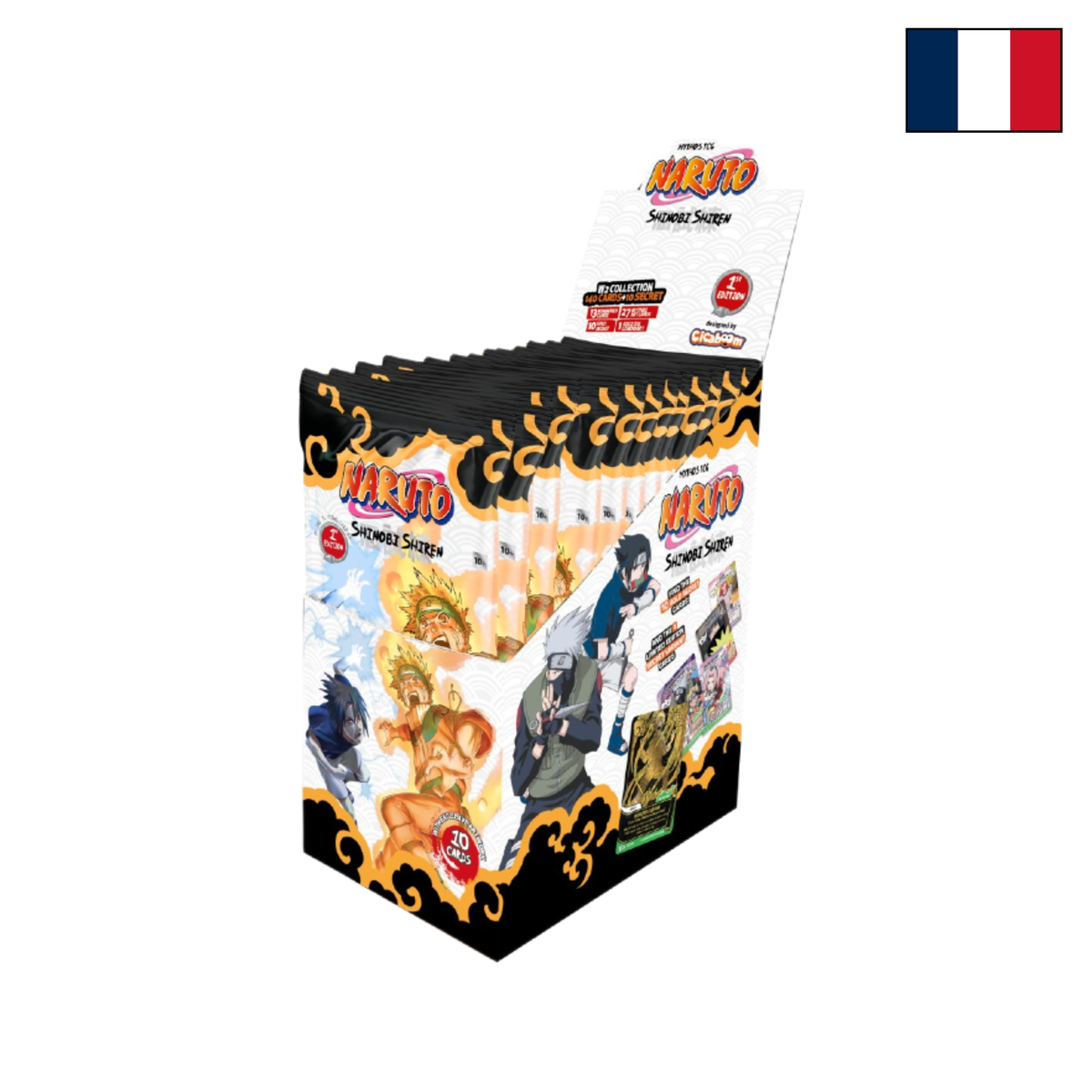 Display Naruto Mythos TCG Shinobi Shiren 1st Edition - FR