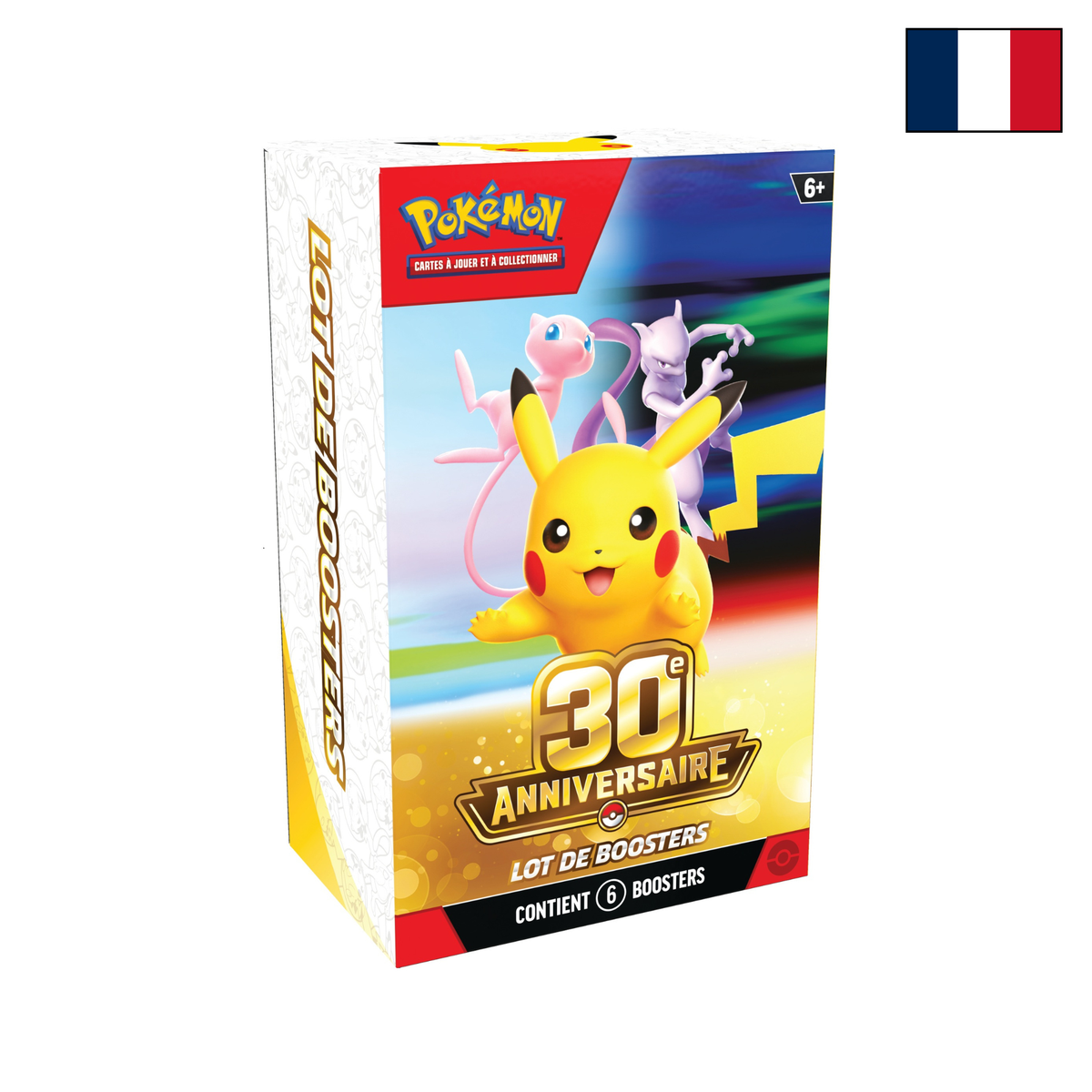 Bundle 30e Anniversaire - FR + Peluche Pokémon