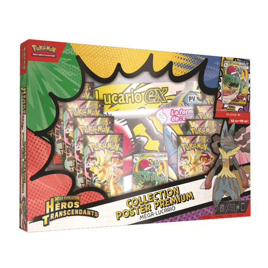 Collection Poster Premium ME2.5 Méga-Lucario - FR