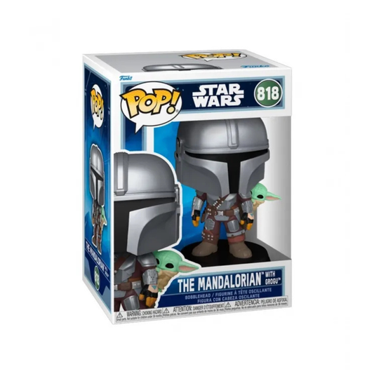 Funko Pop! The Mandalorian With Grogu