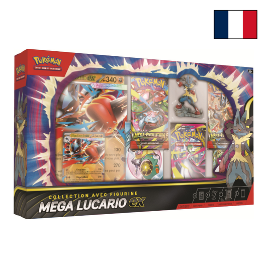 Collection Figurine Méga-Lucario-ex - FR