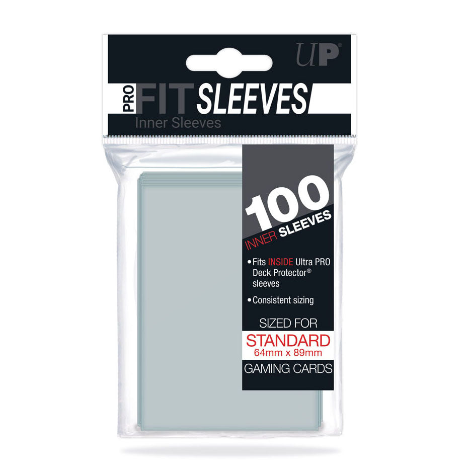100 Sleeves Transparentes Perfect Fit Standard Size - Ultra Pro