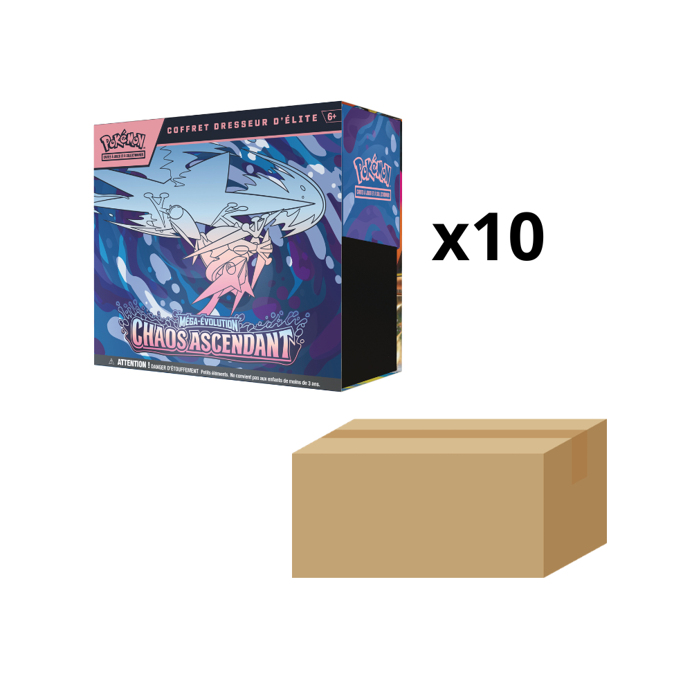 Case x10 ETB Chaos Ascendant (ME04) - FR